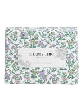 SHABBY CHIC Mountain Floral Sheet Set